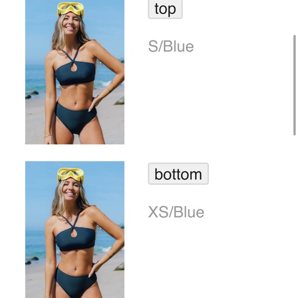 COPY - Like new cupshe escaping keyhole bikini - Picture 3 of 3